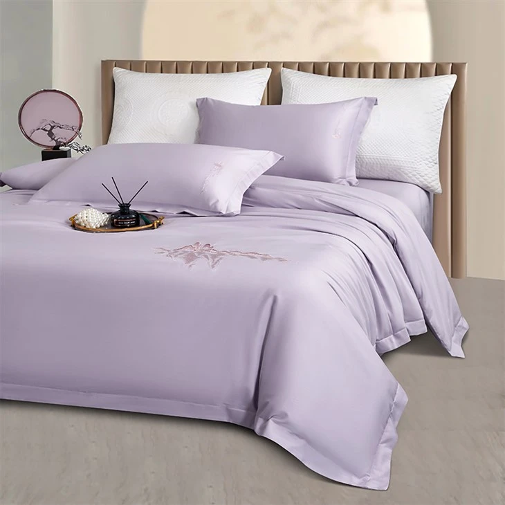 Embroidered Four-piece Bedding Set high quality